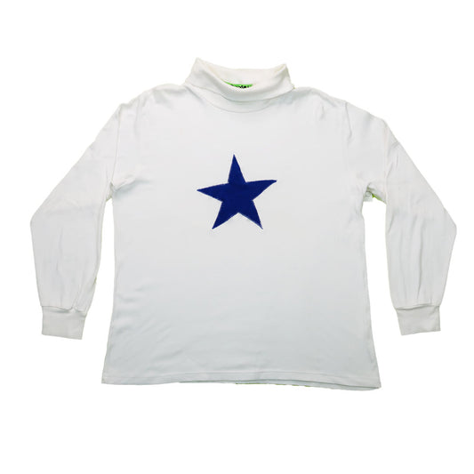 “I’M A STAR” White Turtleneck - Large