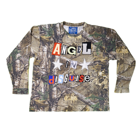1OF1 “Angel In Disguise” Camouflage Long Sleeve Shirt - XXL