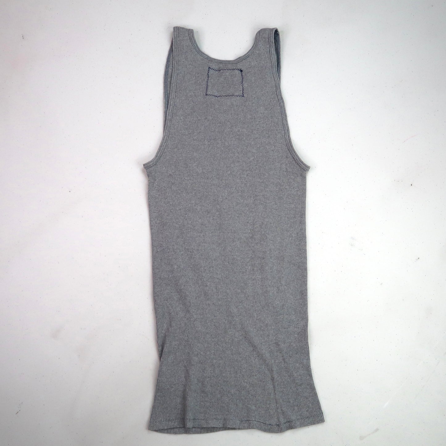 "I Love Spiders" Gray Ribbed Tank - Medium