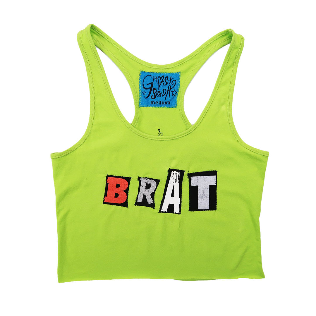 1OF1 "BRAT" Green Razorback Tank - Medium