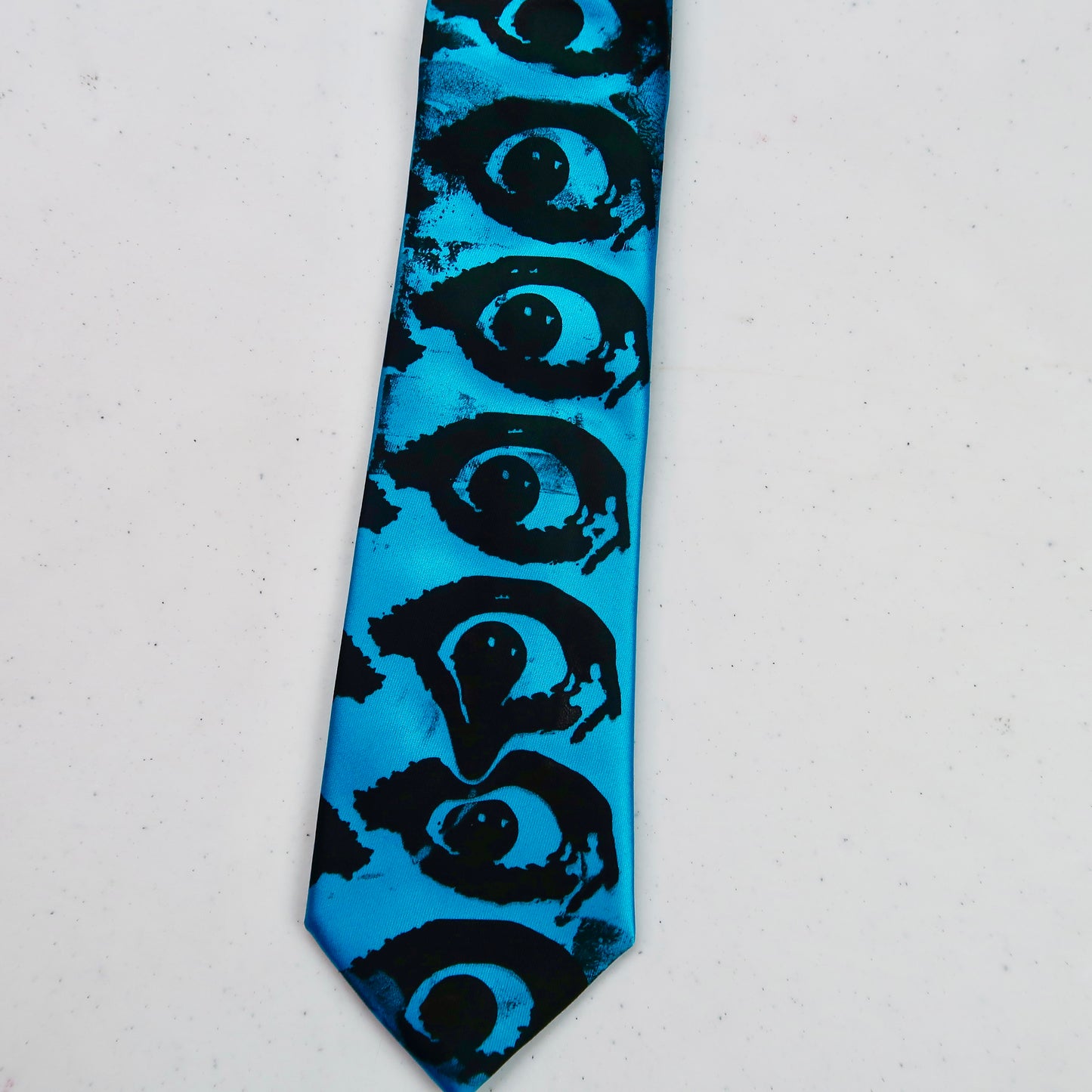 1OF1 "MELTED VISIONS" BLUE TIE