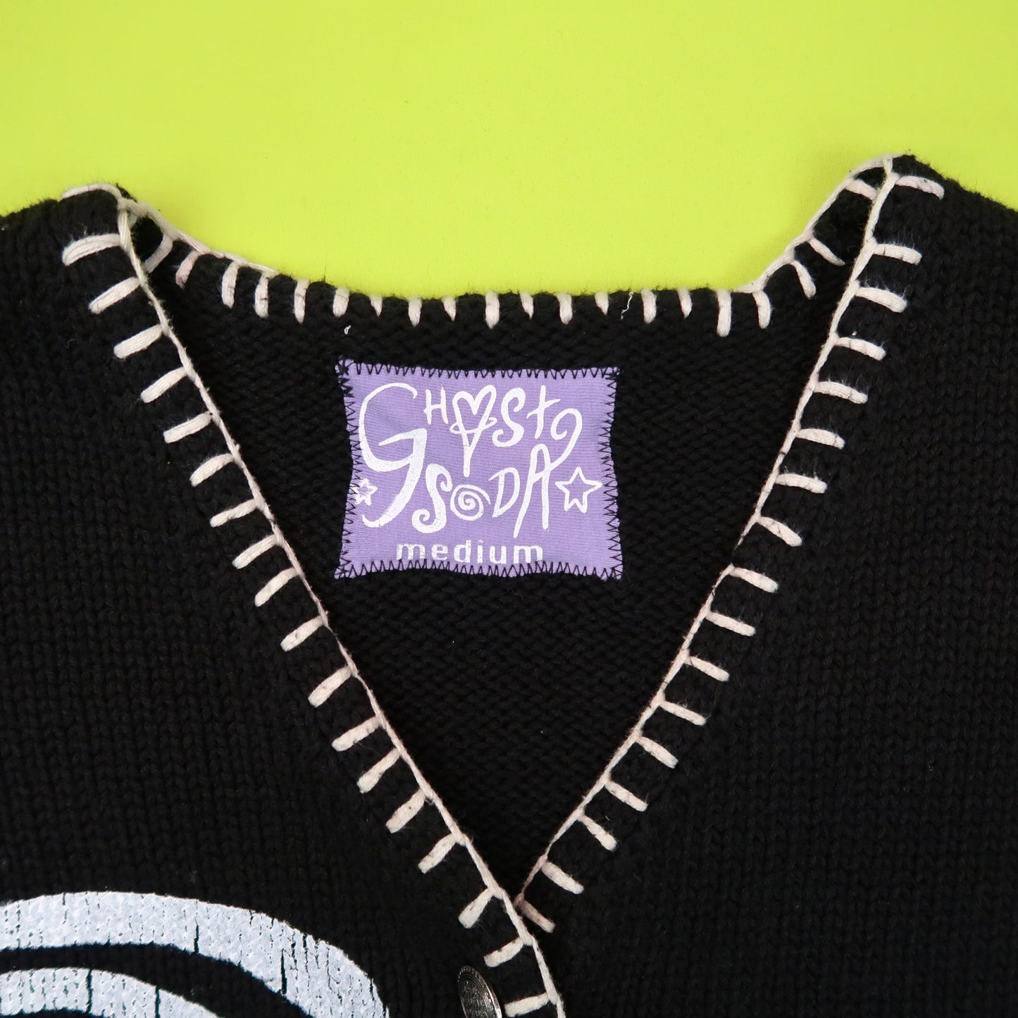 “I See All" (Eye Spiral) Sweater Vest - Medium