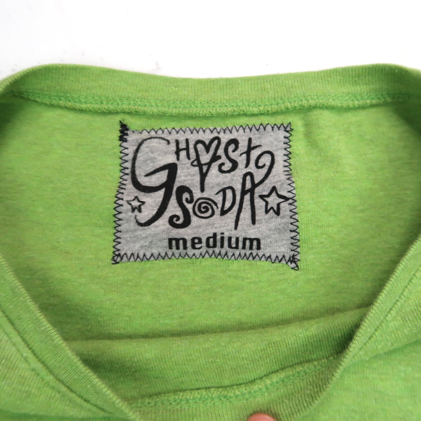 "I'M A STAR" Green Longsleeve Top - Medium