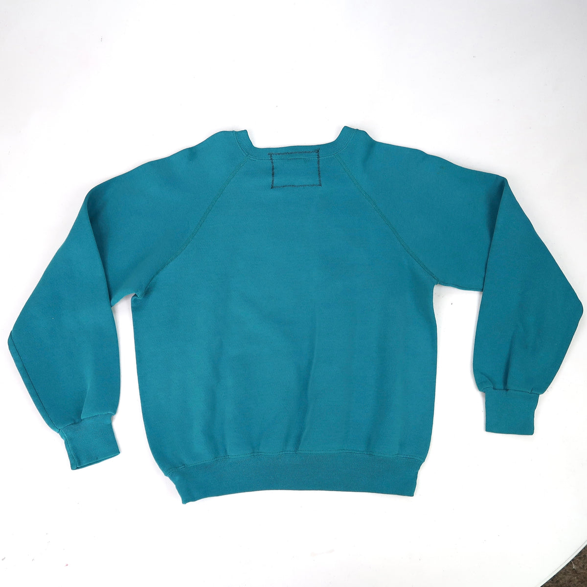 "I Love Spiders" Teal Sweatshirt - Small