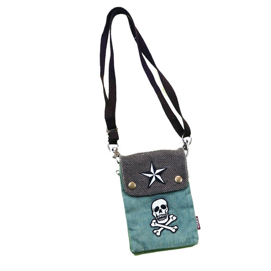 1OF1 Skull and Star Patch Mini Bag