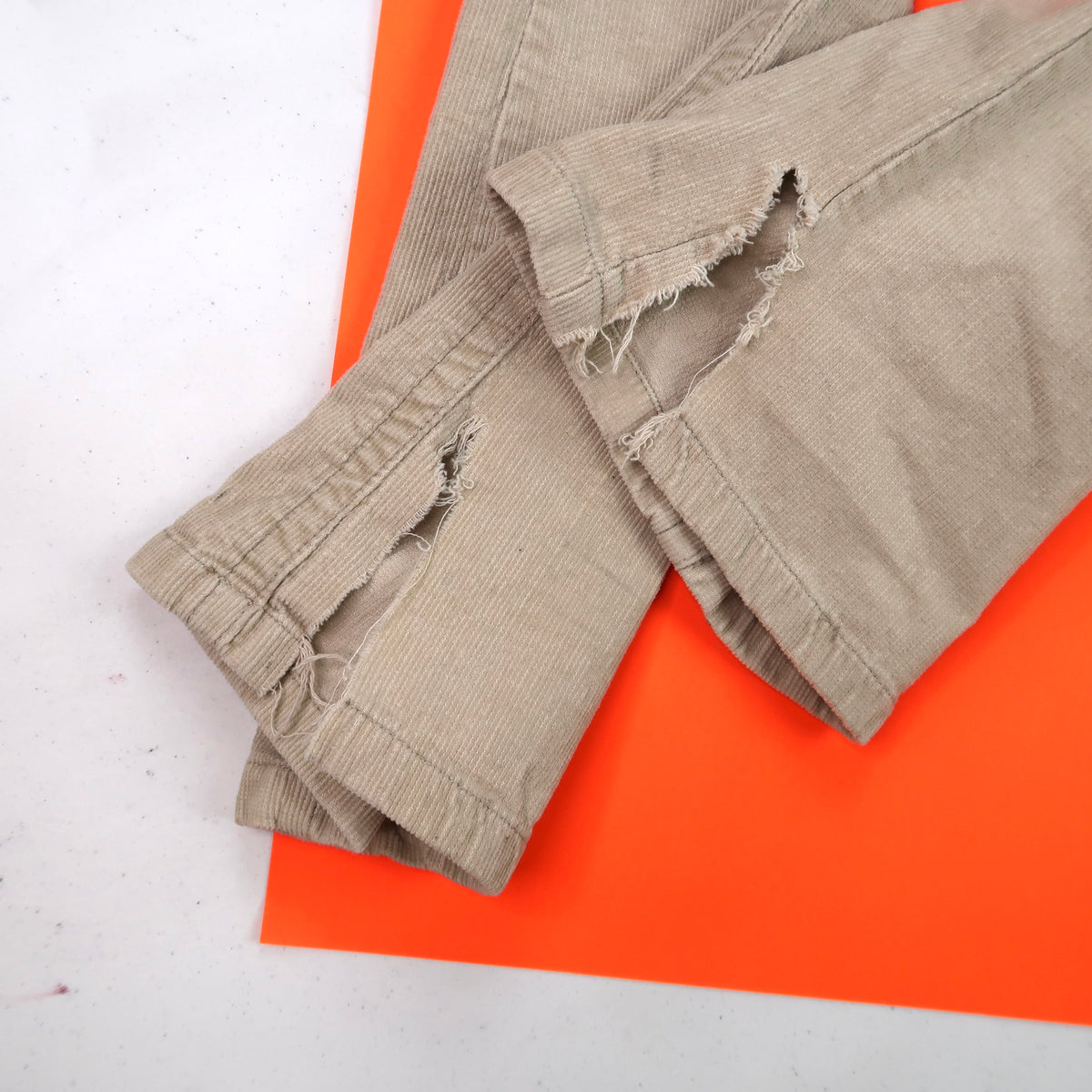 "CHEETAH STAR" Ghost Soda Patchwork Pants - Medium