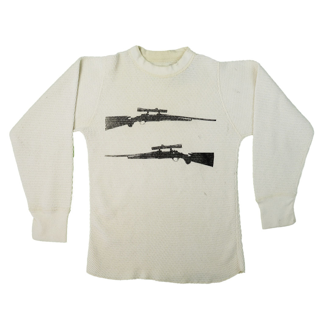 “Rifles” Cream Thermal - Small