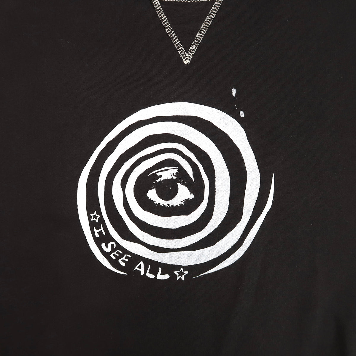"I See All" (Eye Spiral) Dark Gray Sweatshirt - 2XL
