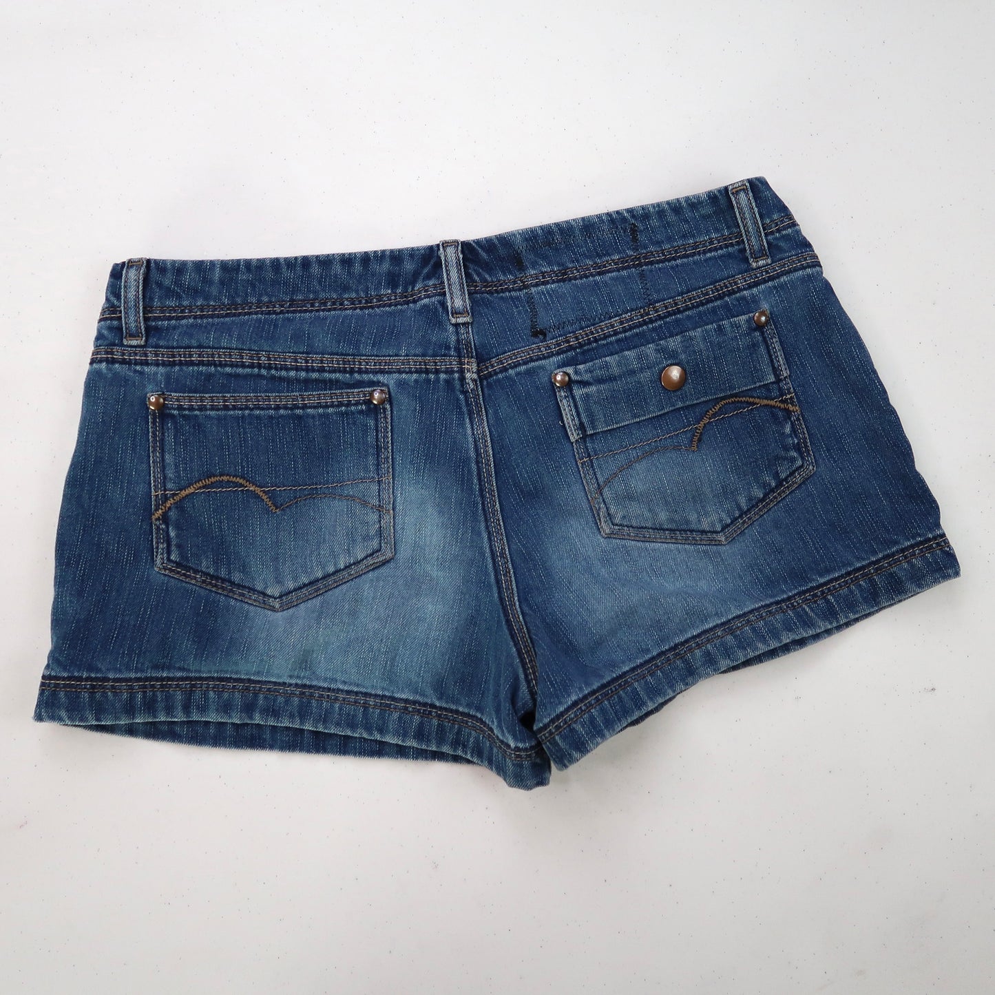 "CHEETAH STAR" Ghost Soda Patchwork Star Shorts - Medium