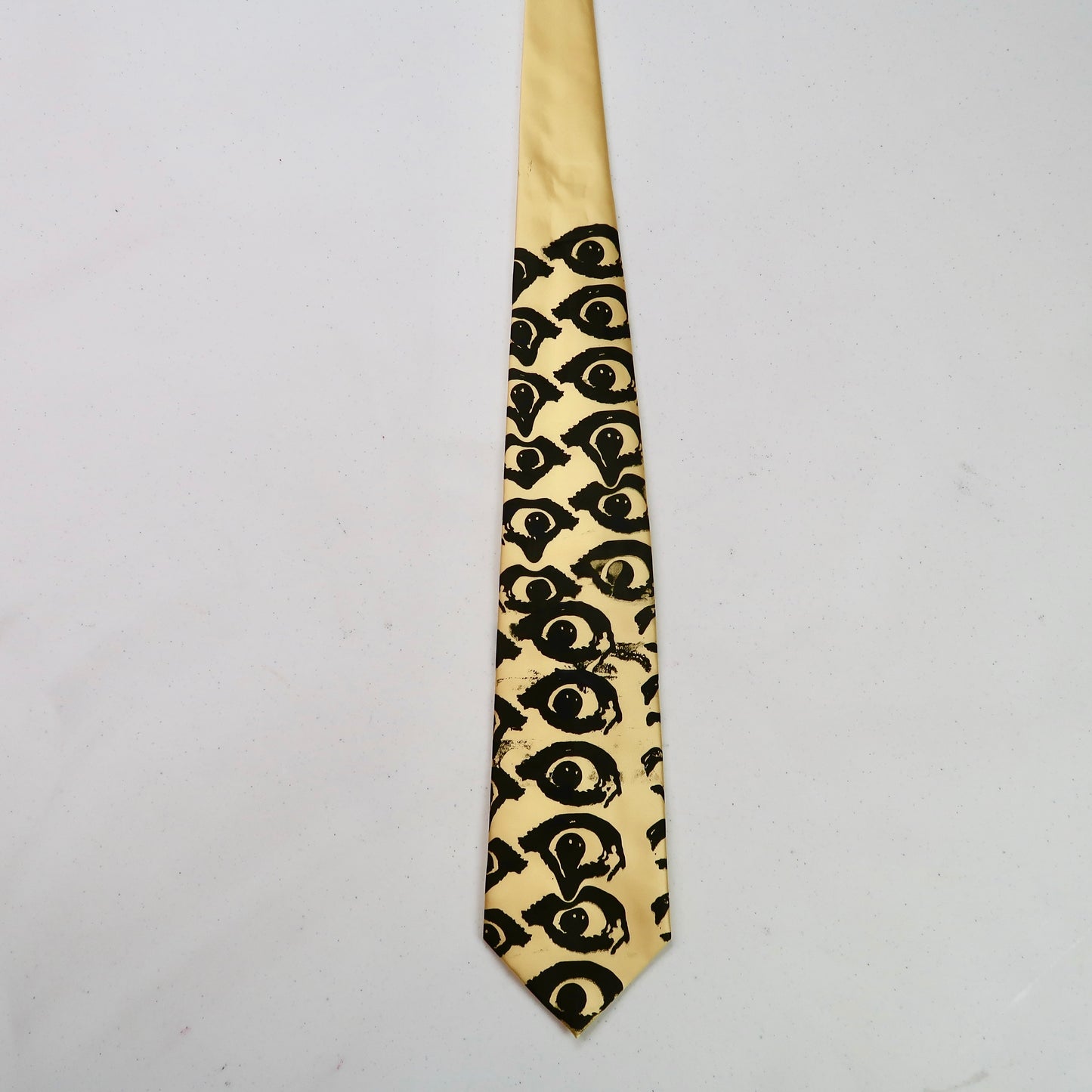 1OF1 "MELTED VISIONS" YELLOW TIE