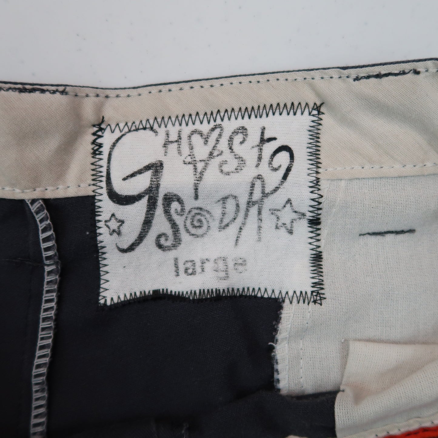 “I See All" (Eye Spiral) Upcycled Dickies Pants - XL