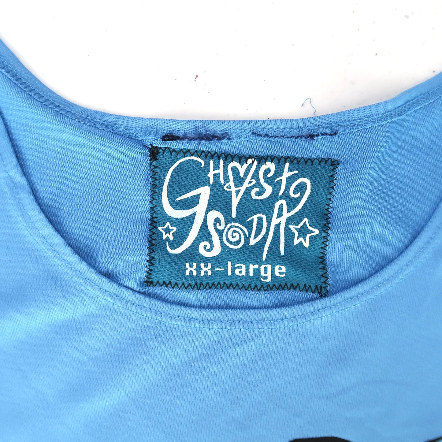 "Melted Visions" Blue Tank - 2xl