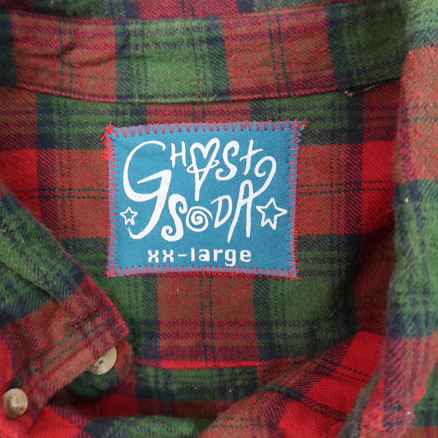 "Melted Visions" Red Flannel - 2XL