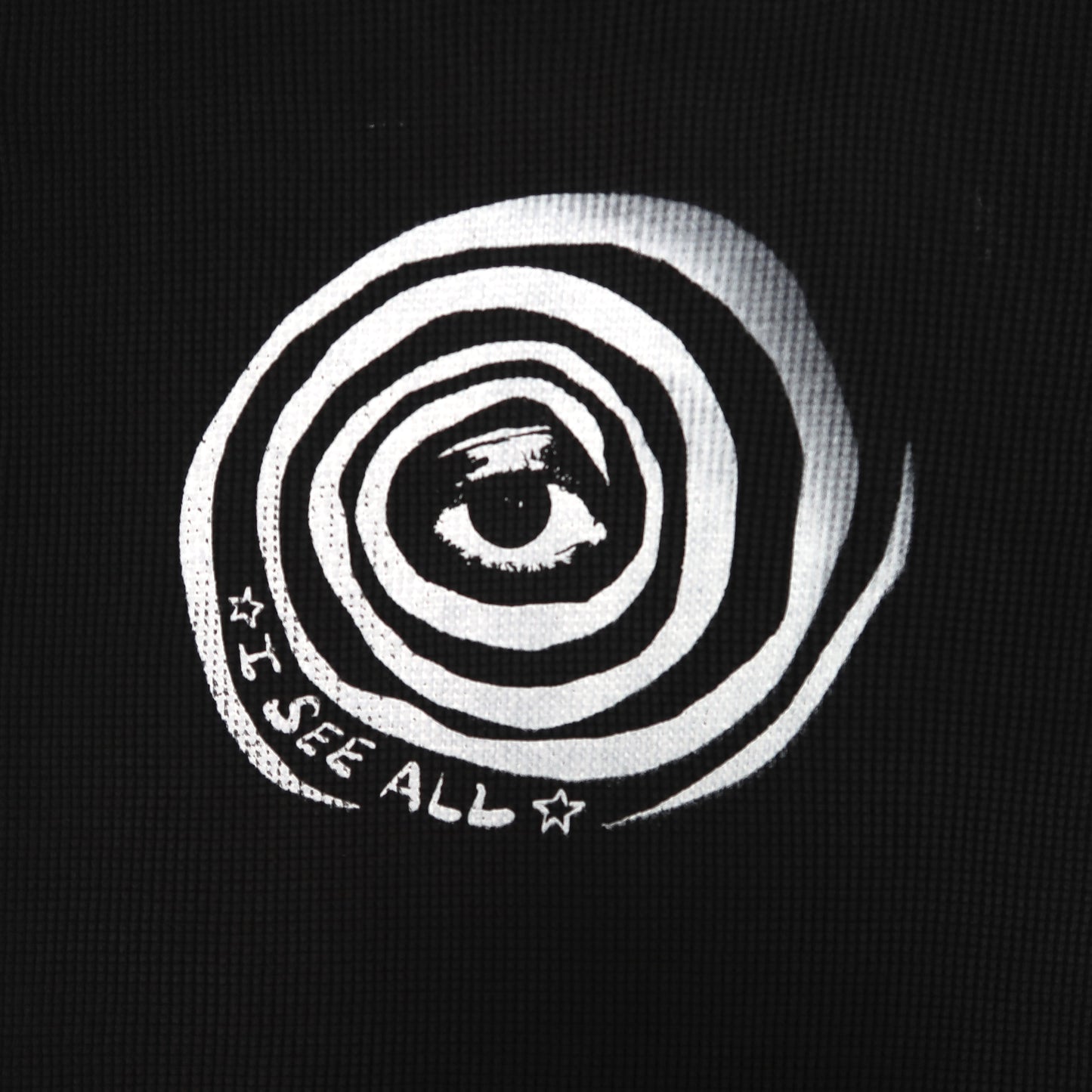"I See All" (Eye Spiral) Black Thermal - 2XL