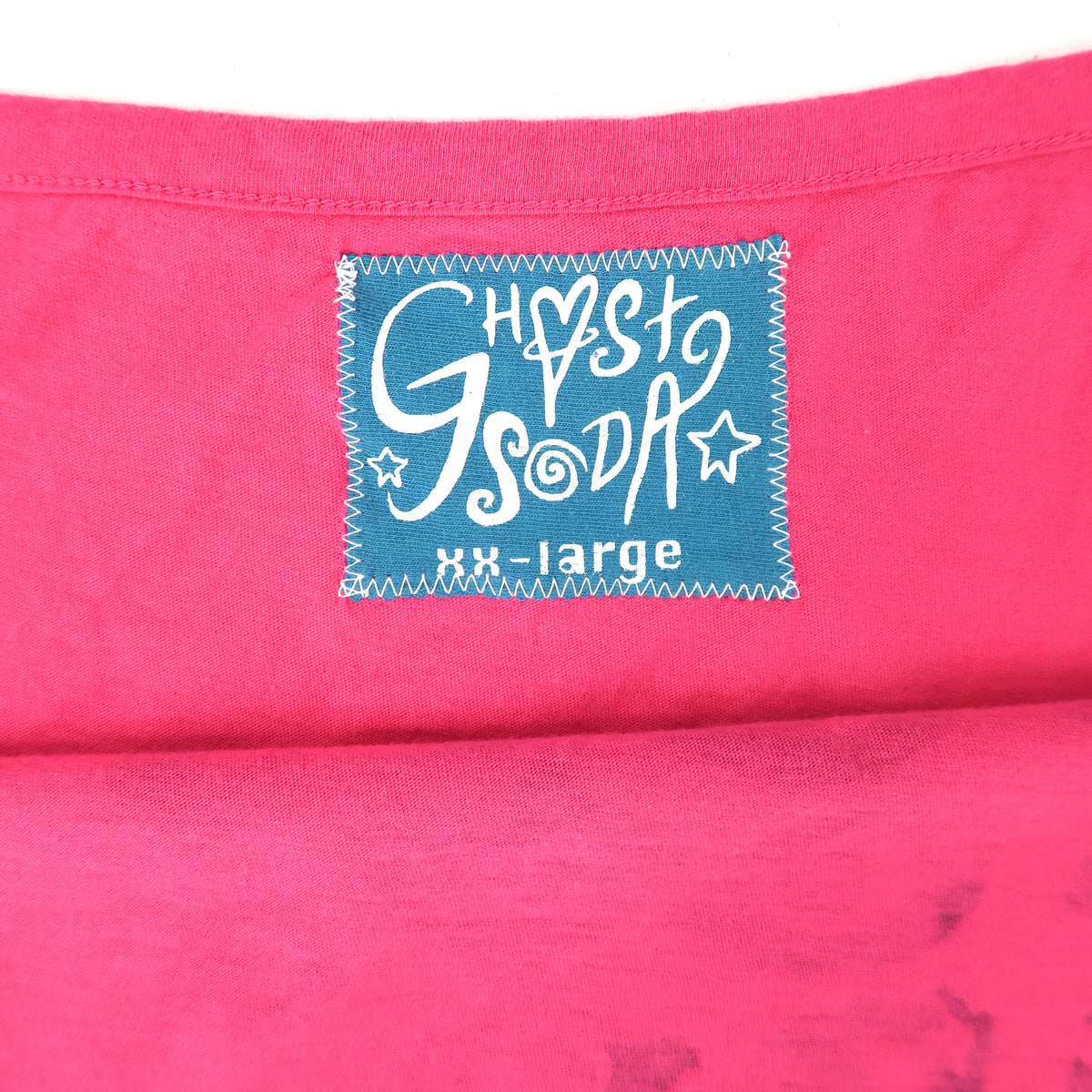 "Melted Visions" Magenta Tank Top - XXL