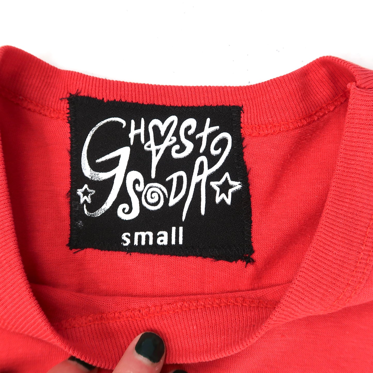 "I See All (Eye Spiral)" Red  Pocket T-Shirt - Small