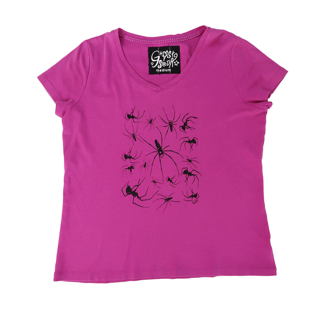 "I Love Spiders" Purple Top - Medium