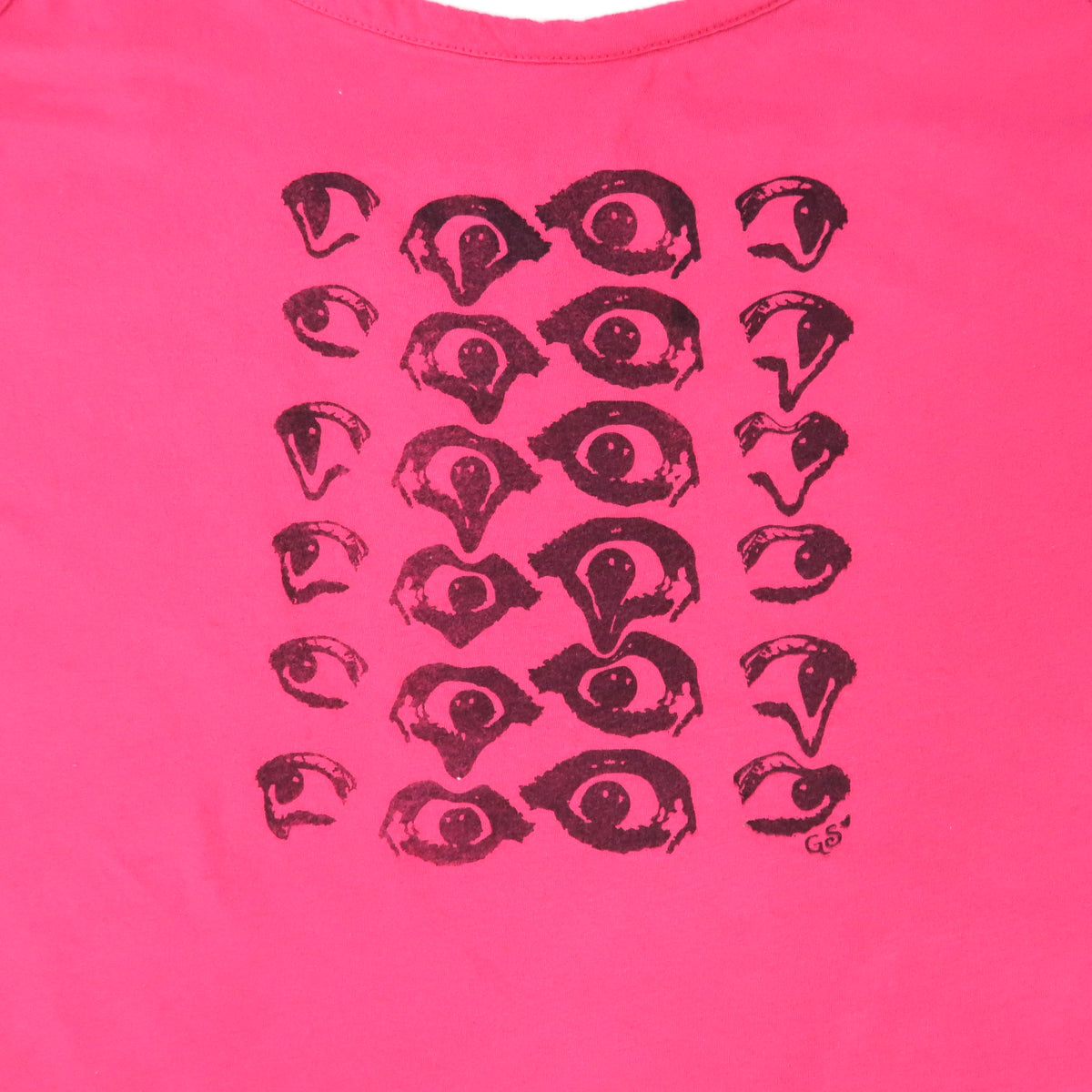 "Melted Visions" Magenta Tank Top - XXL