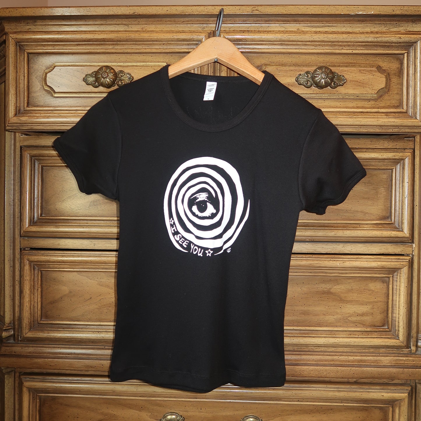 "Eye Spiral" Baby Tee
