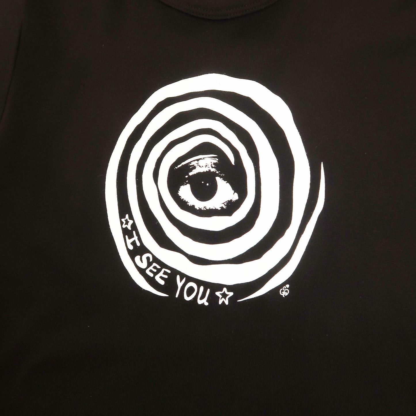"Eye Spiral" Baby Tee