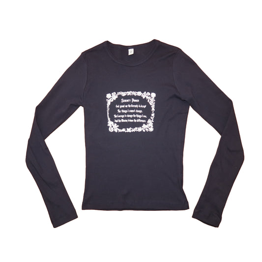 "Serenity Prayer" Longsleeve