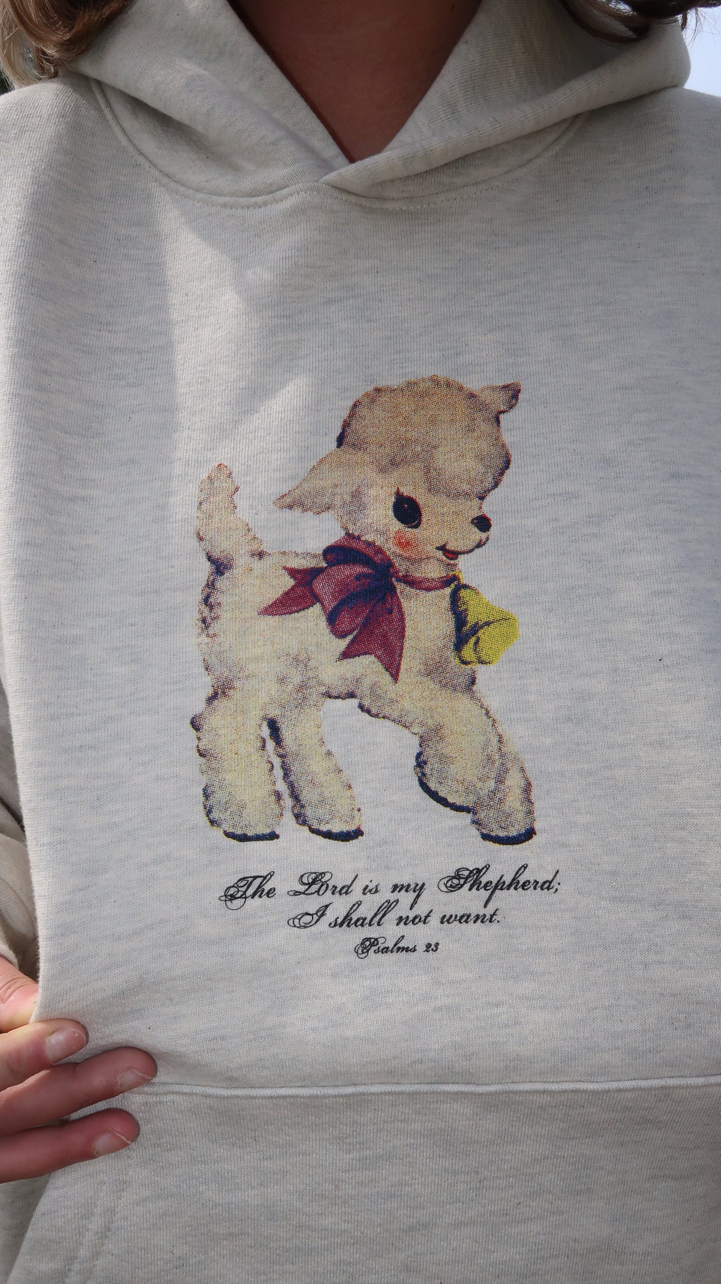 "The Lord Is My Shepherd" Hoodie