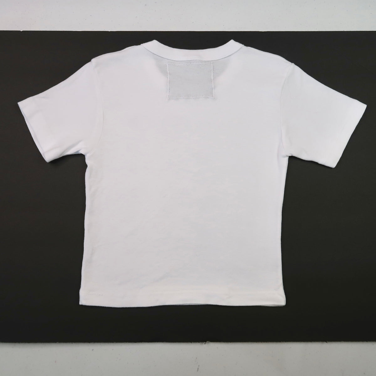 MISPRINT "Melted Visions" Crop Top in White