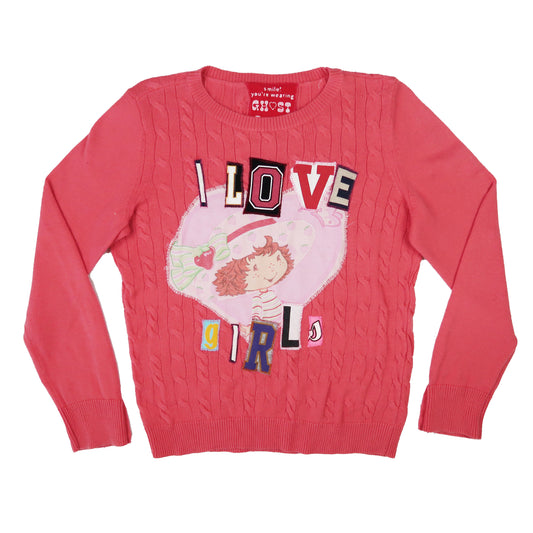 1OF1 "I LOVE GIRLS" Ghost Soda Patchwork Sweater - Medium
