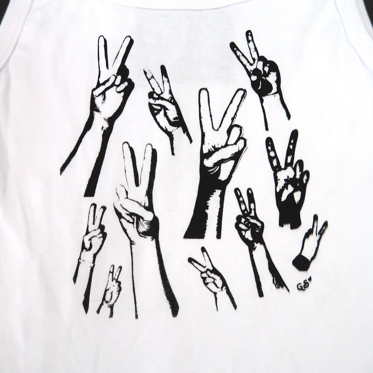 "Peacekeeper" Tank Top in White