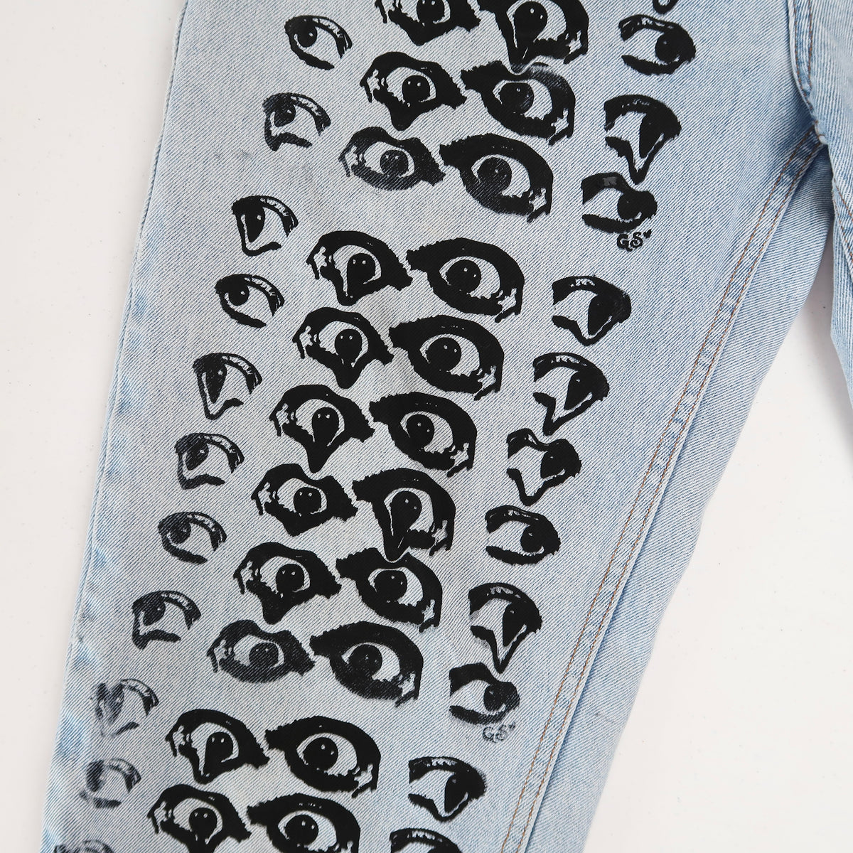 "Melted Visions" Jeans - Medium