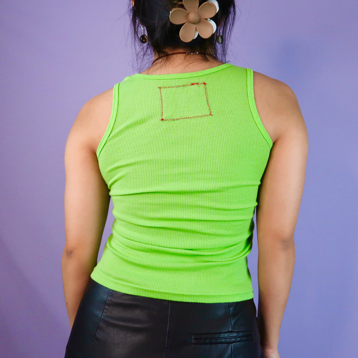 1OF1 "ICON BEHAVIOR" Ghost Soda Original Patchwork Top - Small