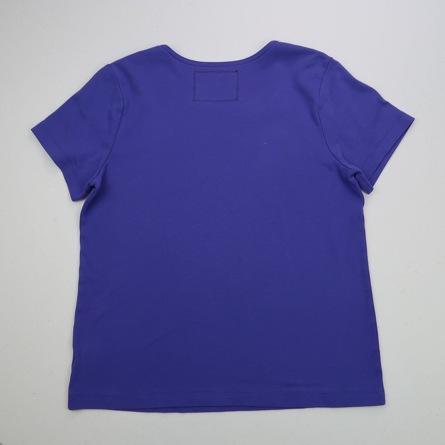 "Grim Skull" Purple Shirt - Large