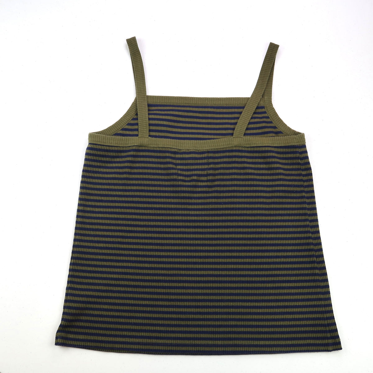 "Grim Skull" Striped Tank Top - 2XL