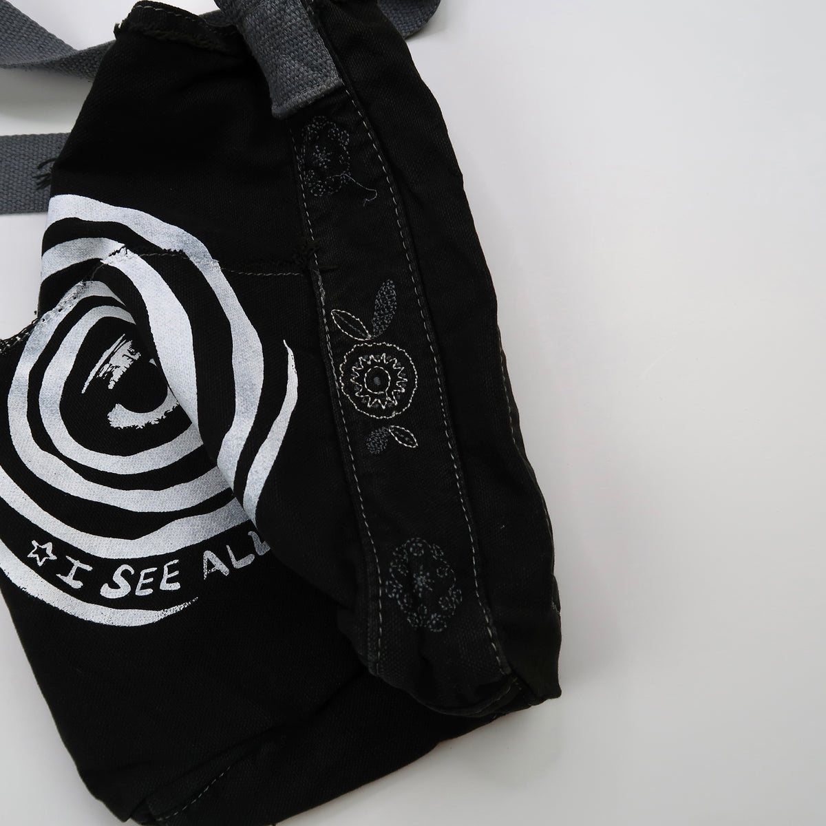 "I See All" (Eye Spiral) Crossbody Bag