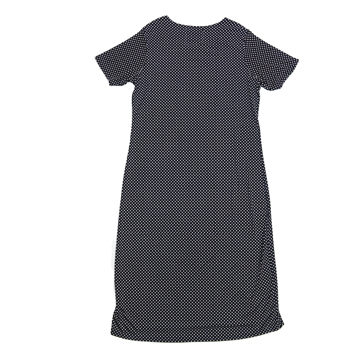 "Grim Skull" Polka Dot Babydoll Dress - 3XL