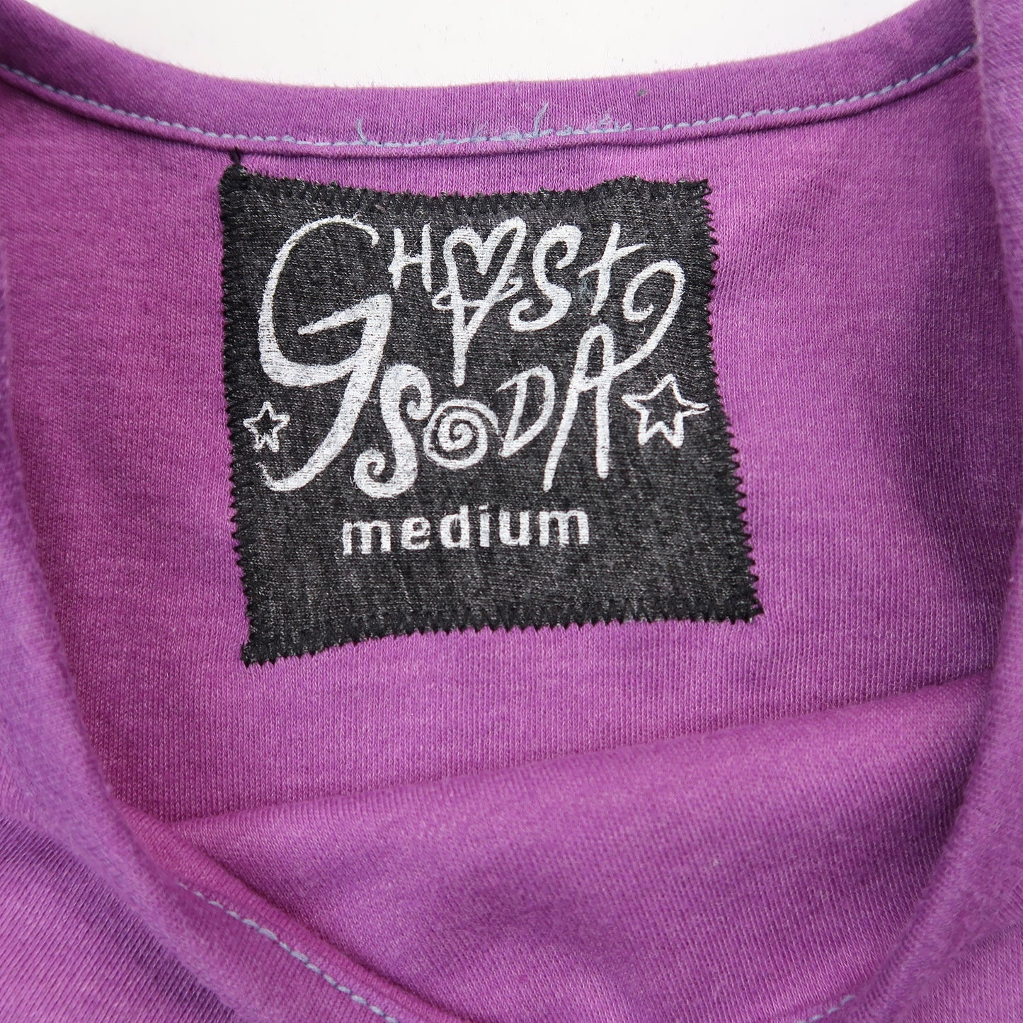 "Patches the Dog" Button Tank Top - Medium