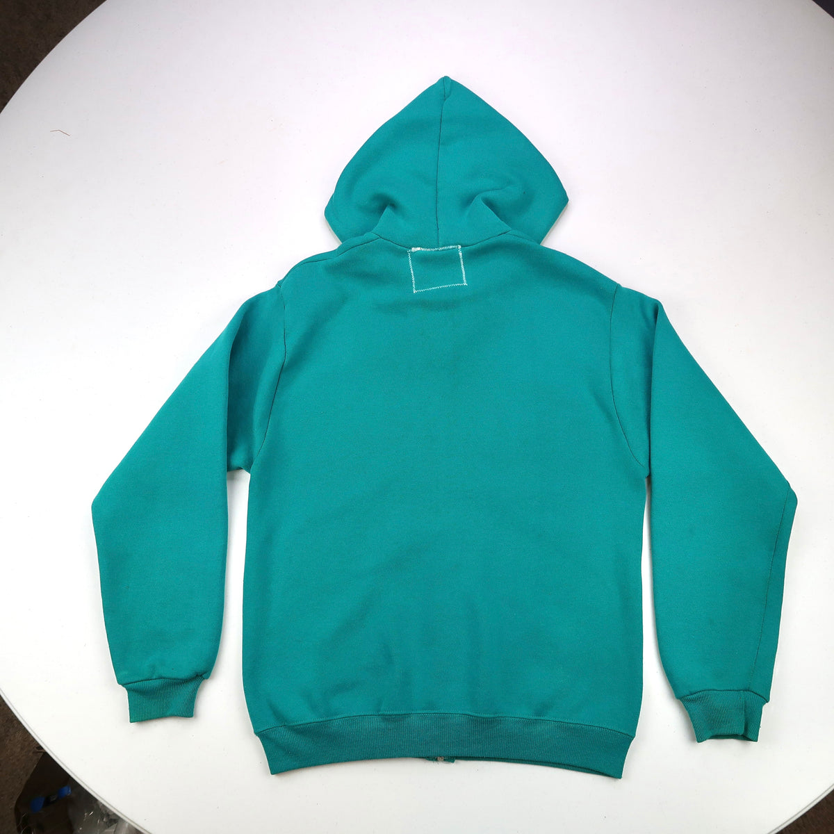 "Grim Skull" Teal Jacket - Medium