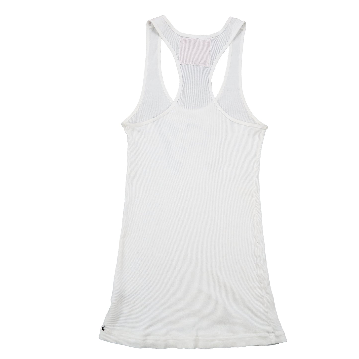 "Weeping Butterfly" White Tank - Medium
