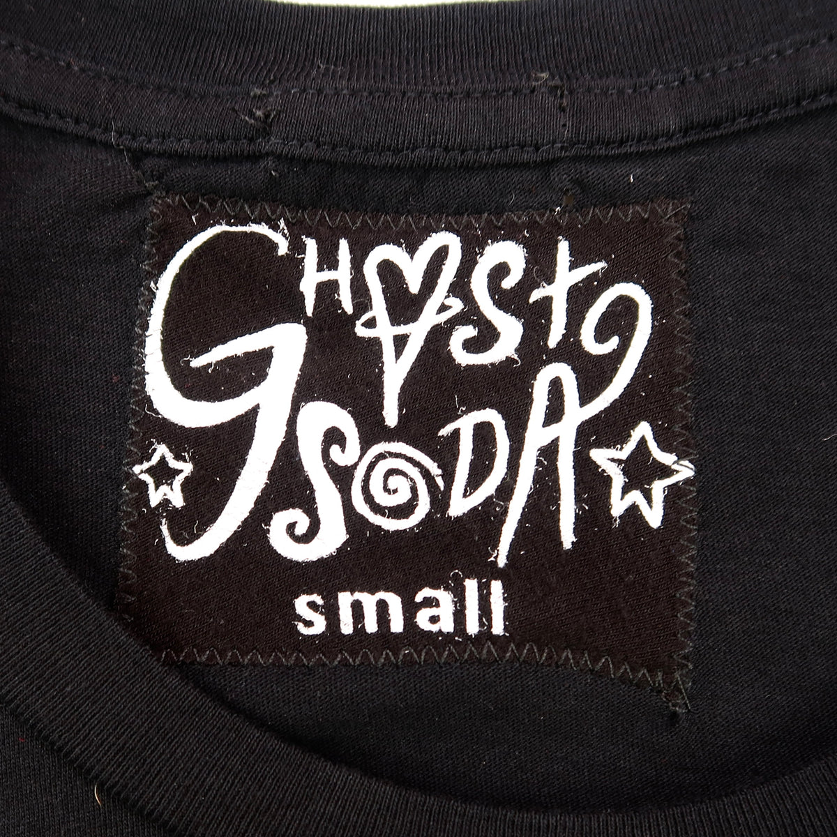 "Grim Skull" Black Fitted Shirt - Small
