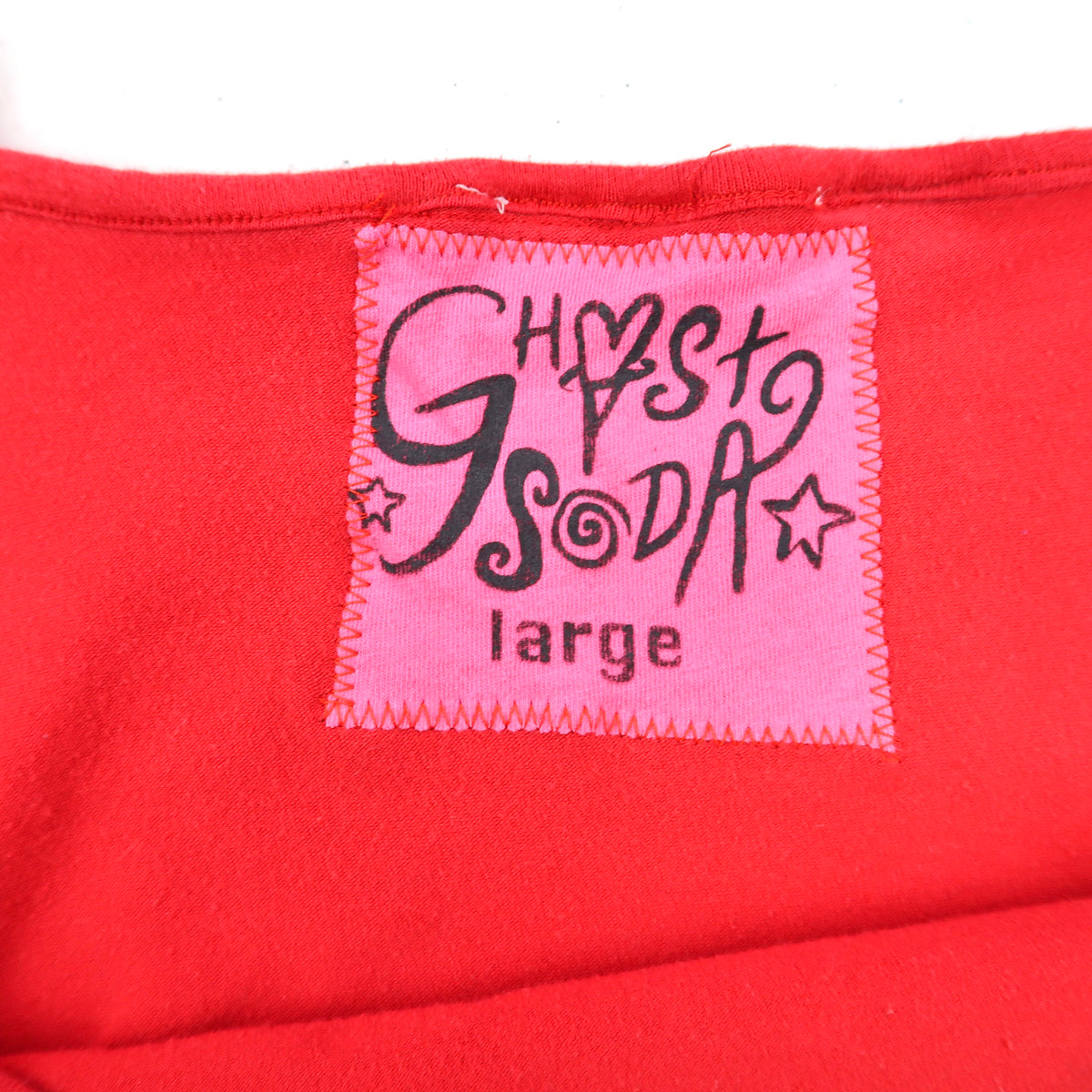 "Grim Skull" Red Tank Top - Large