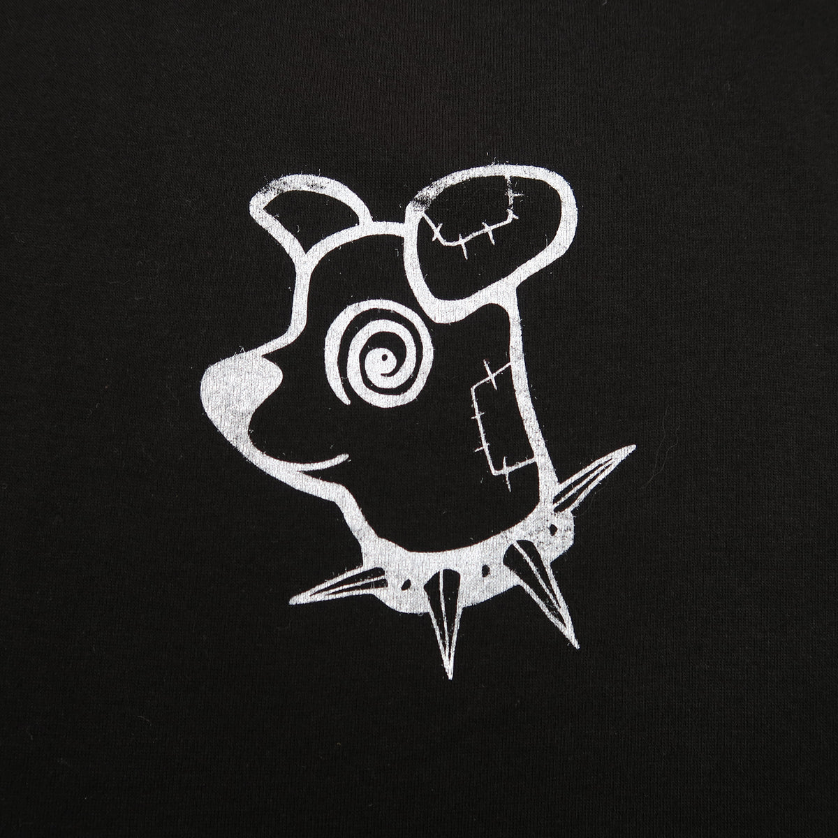 "Patches the Dog" Black Tank Top - XL