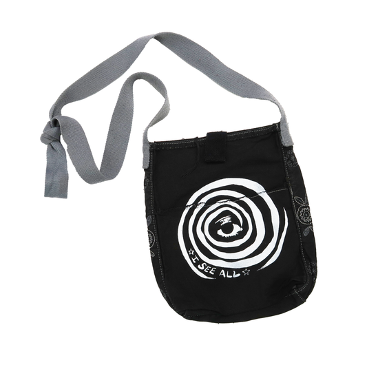 "I See All" (Eye Spiral) Crossbody Bag