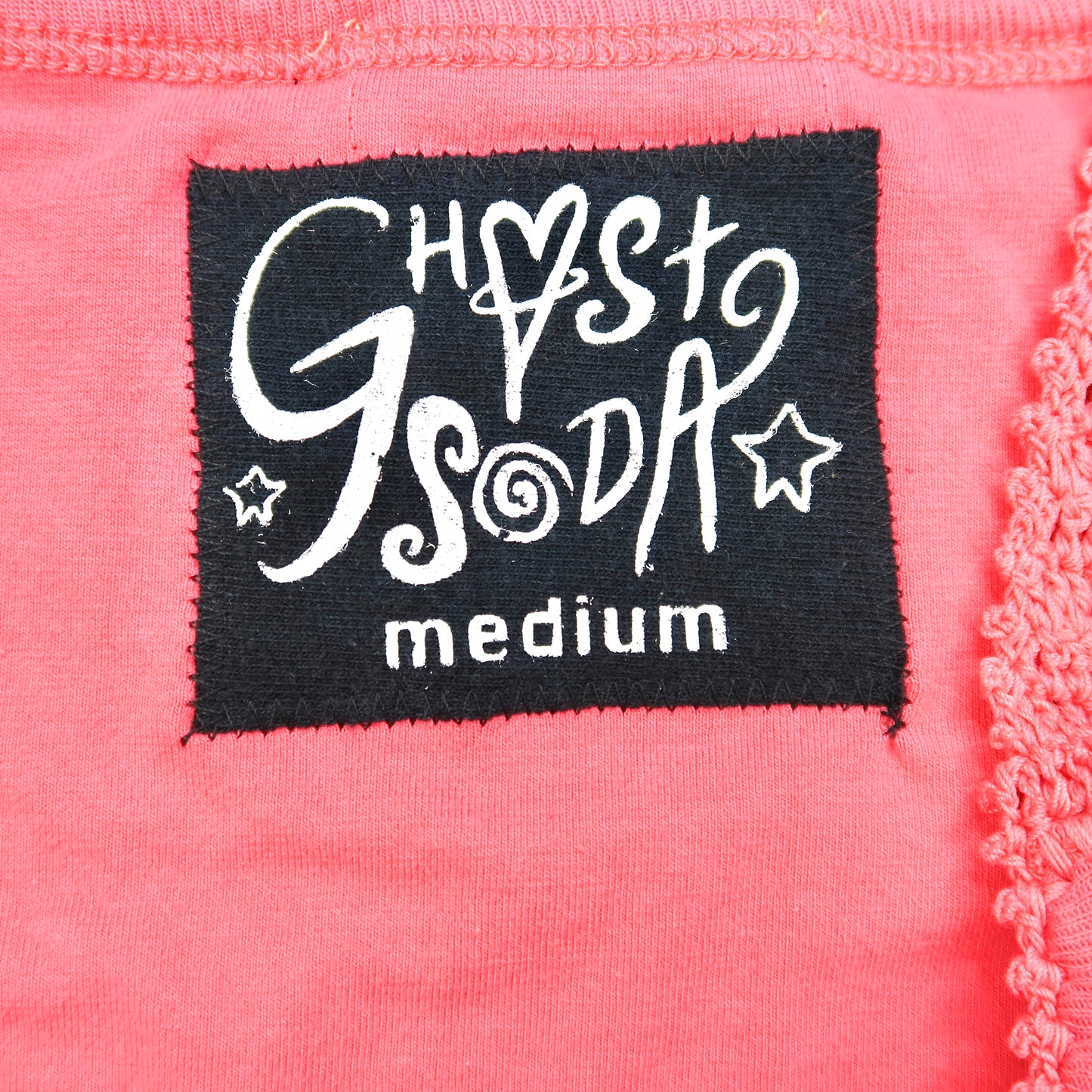 "I Love Spiders" Pink Tank Top - Medium
