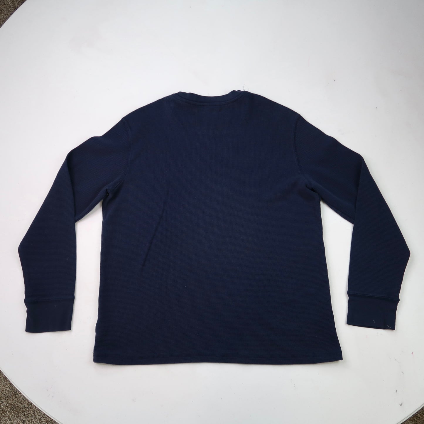 "I See All" (Eye Spiral) Navy Blue Thermal - XL
