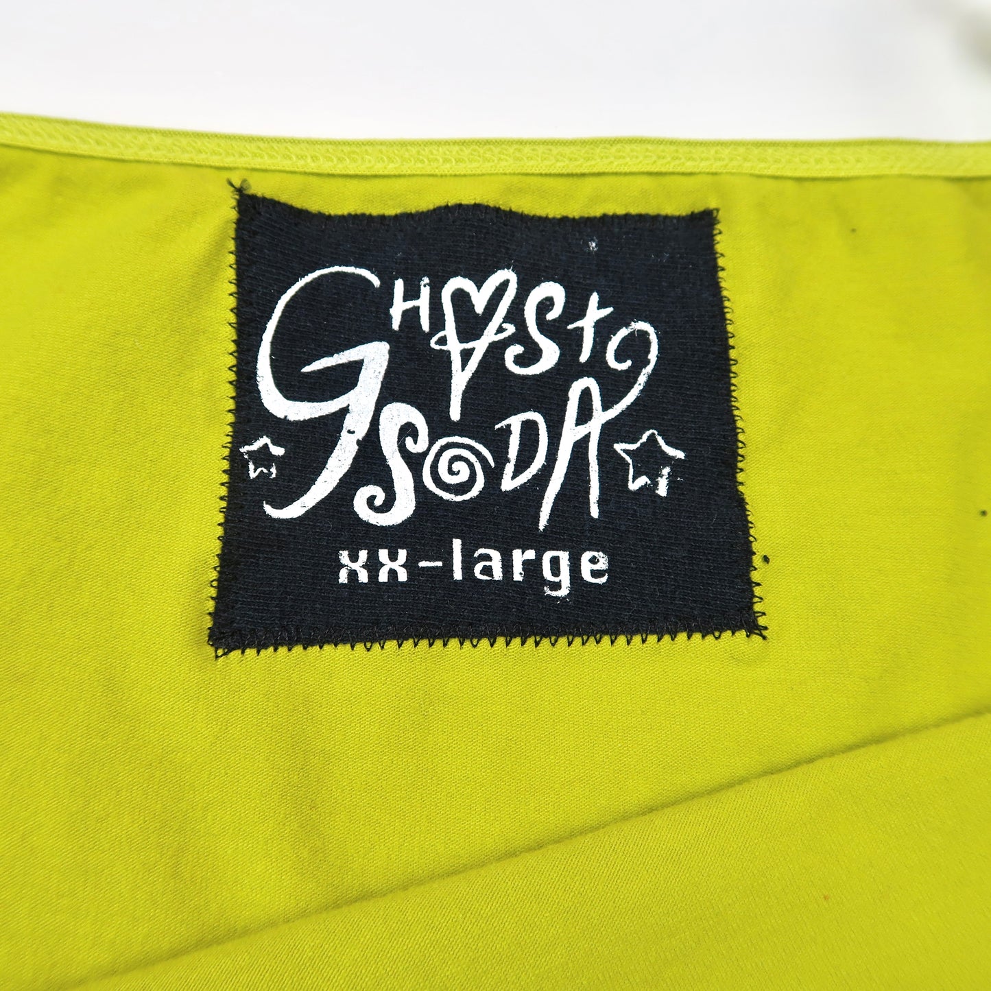 "Weeping Butterfly" Neon Chartreuse Tank Top - 2XL