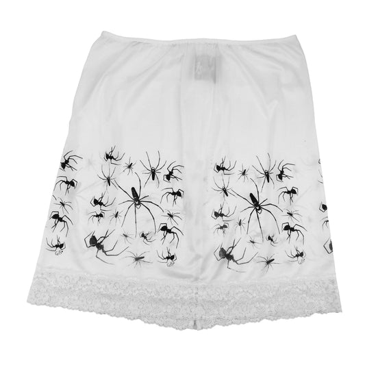 "I Love Spiders" Infestation Slip Skirt - XL