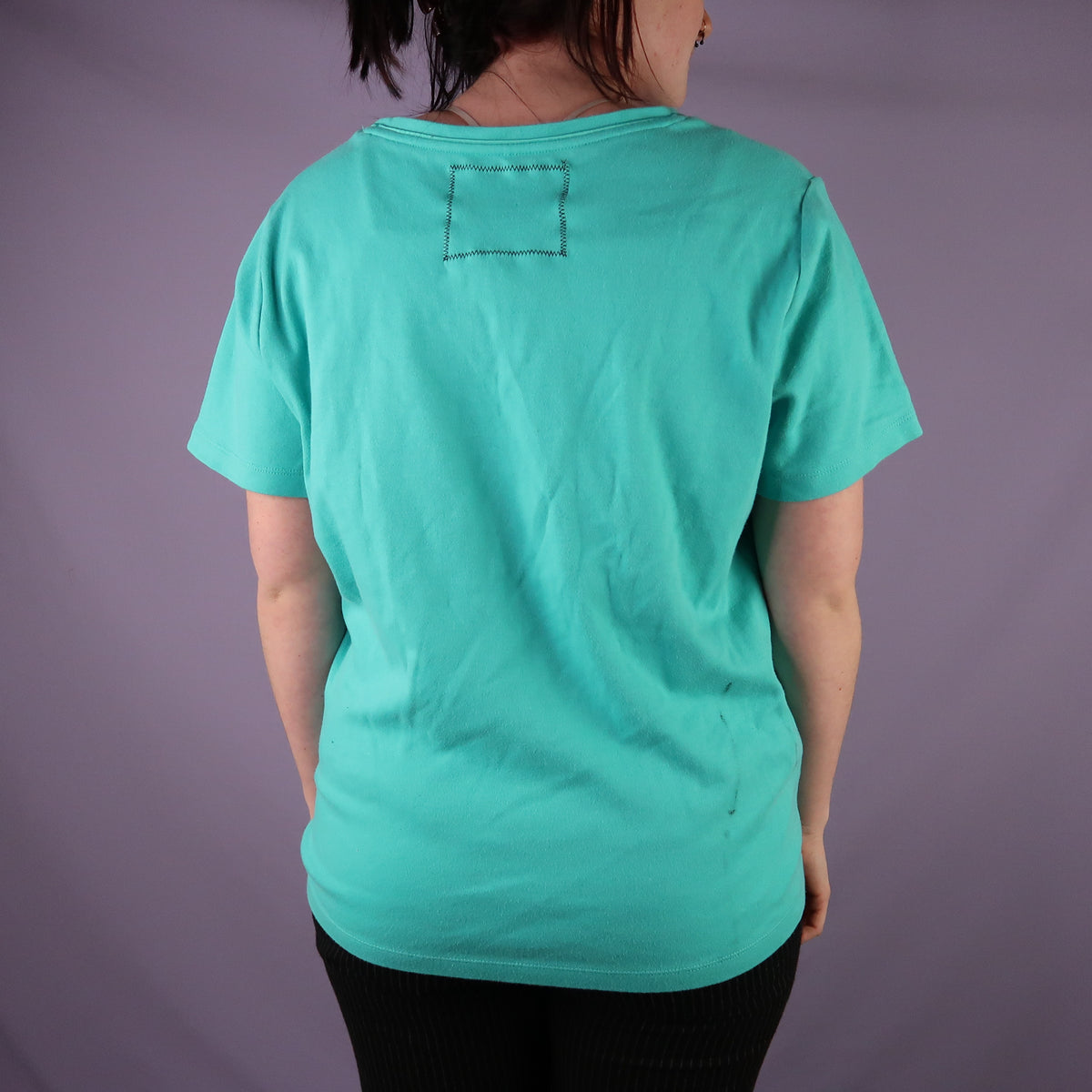 "Weeping Butterfly" Teal Shirt - XL