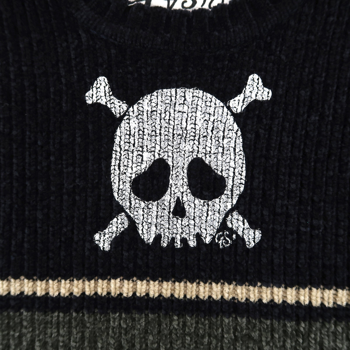 "Grim Skull" SOFTEST Sweater - Large
