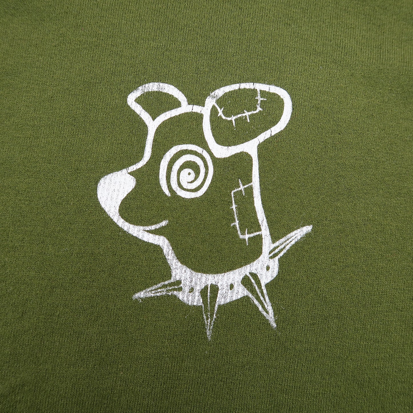 "Patches the Dog" Green Turtleneck - Small