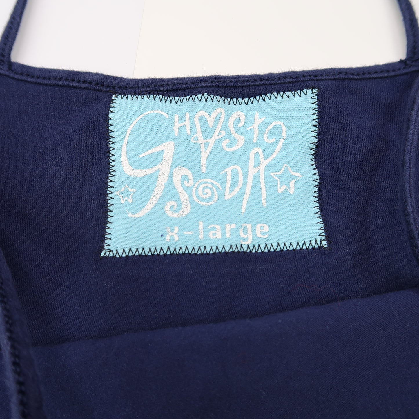 "I See All" (Eye Spiral) Navy Blue Tank Top - XL
